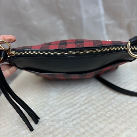 COACH Gingham Print Chaise Crossbody - Picture 8 of 16